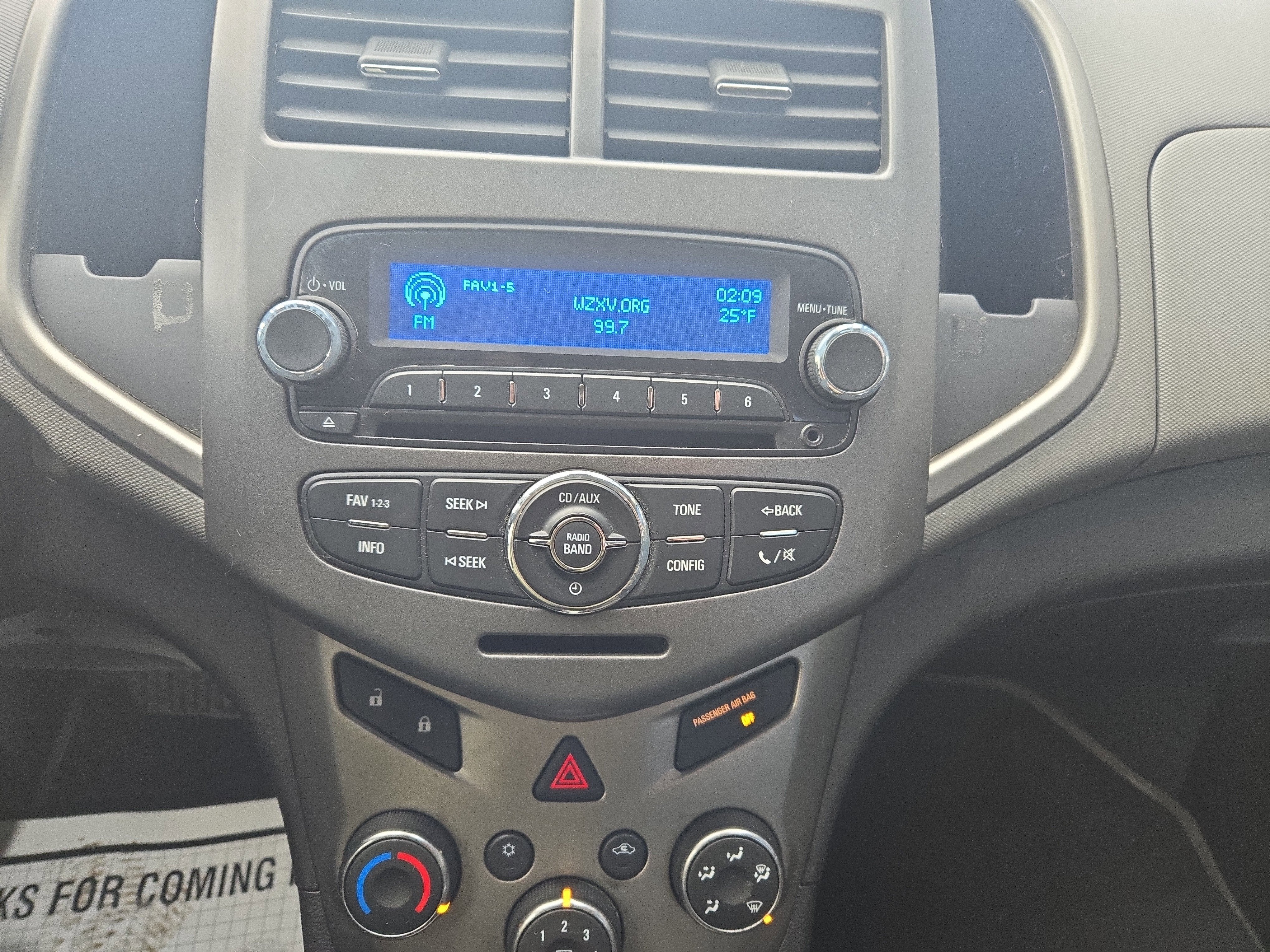 2012 Chevrolet Sonic LT