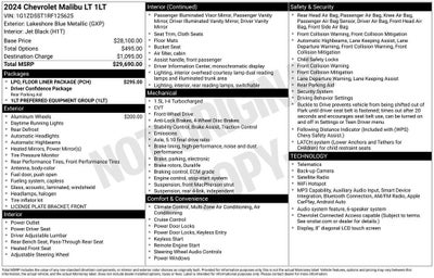 2024 Chevrolet Malibu 1LT