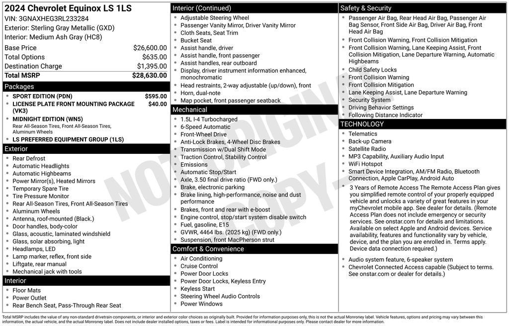 2024 Chevrolet Equinox LS