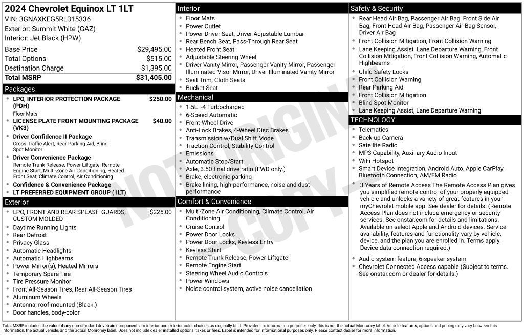 2024 Chevrolet Equinox LT