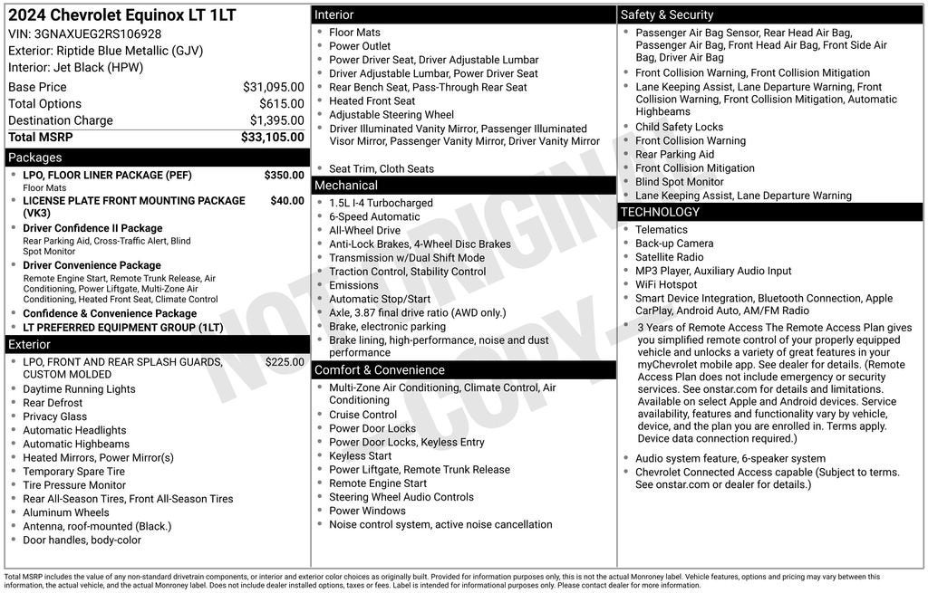 2024 Chevrolet Equinox LT