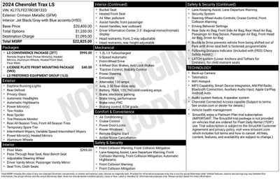 2024 Chevrolet Trax LS
