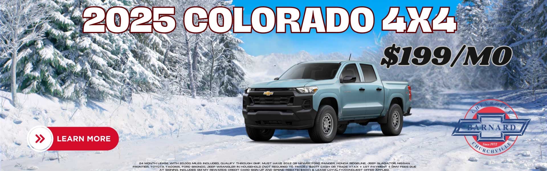2025 Colorado 4x4