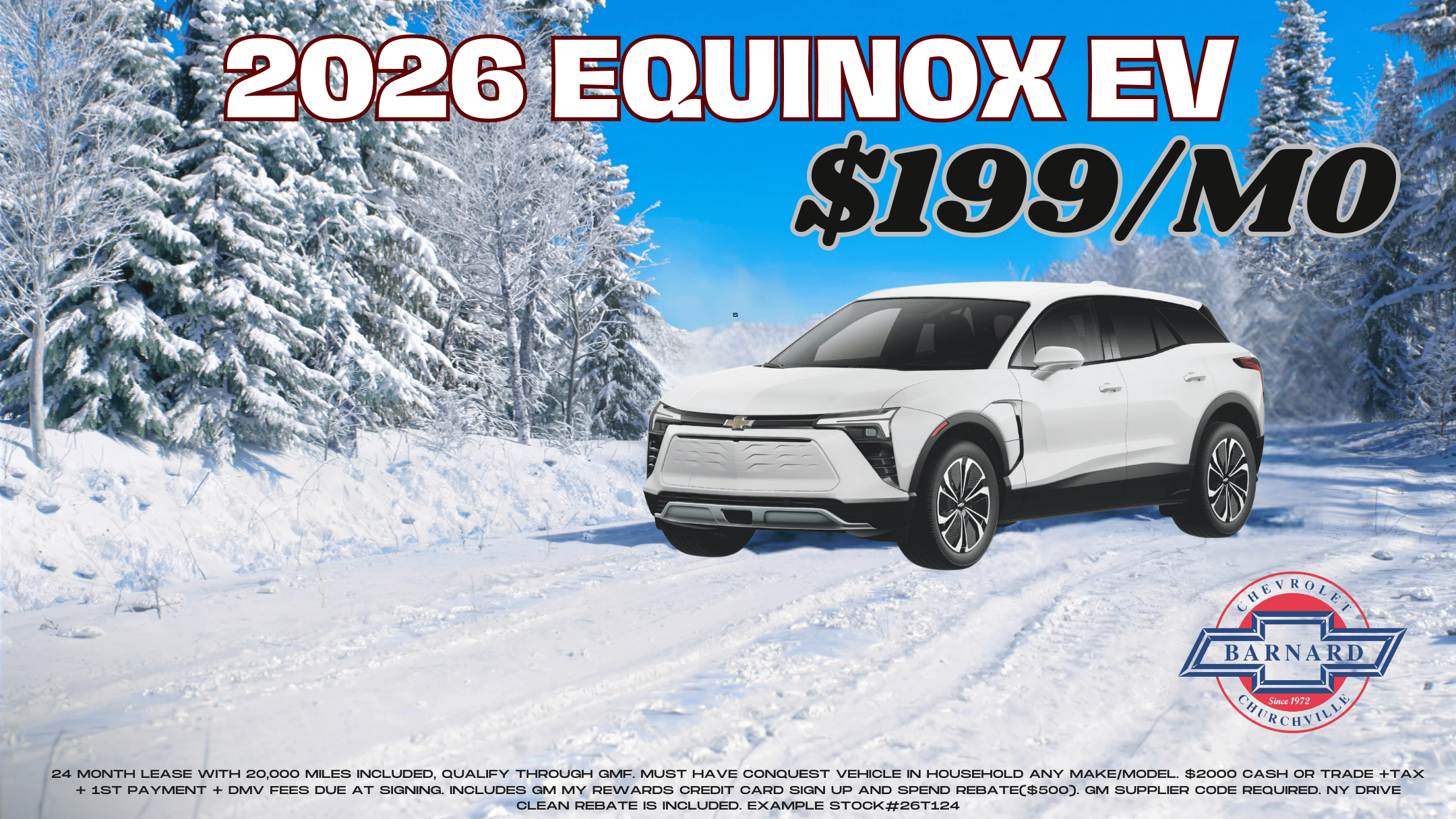 2026 Equinox EV Lease Special